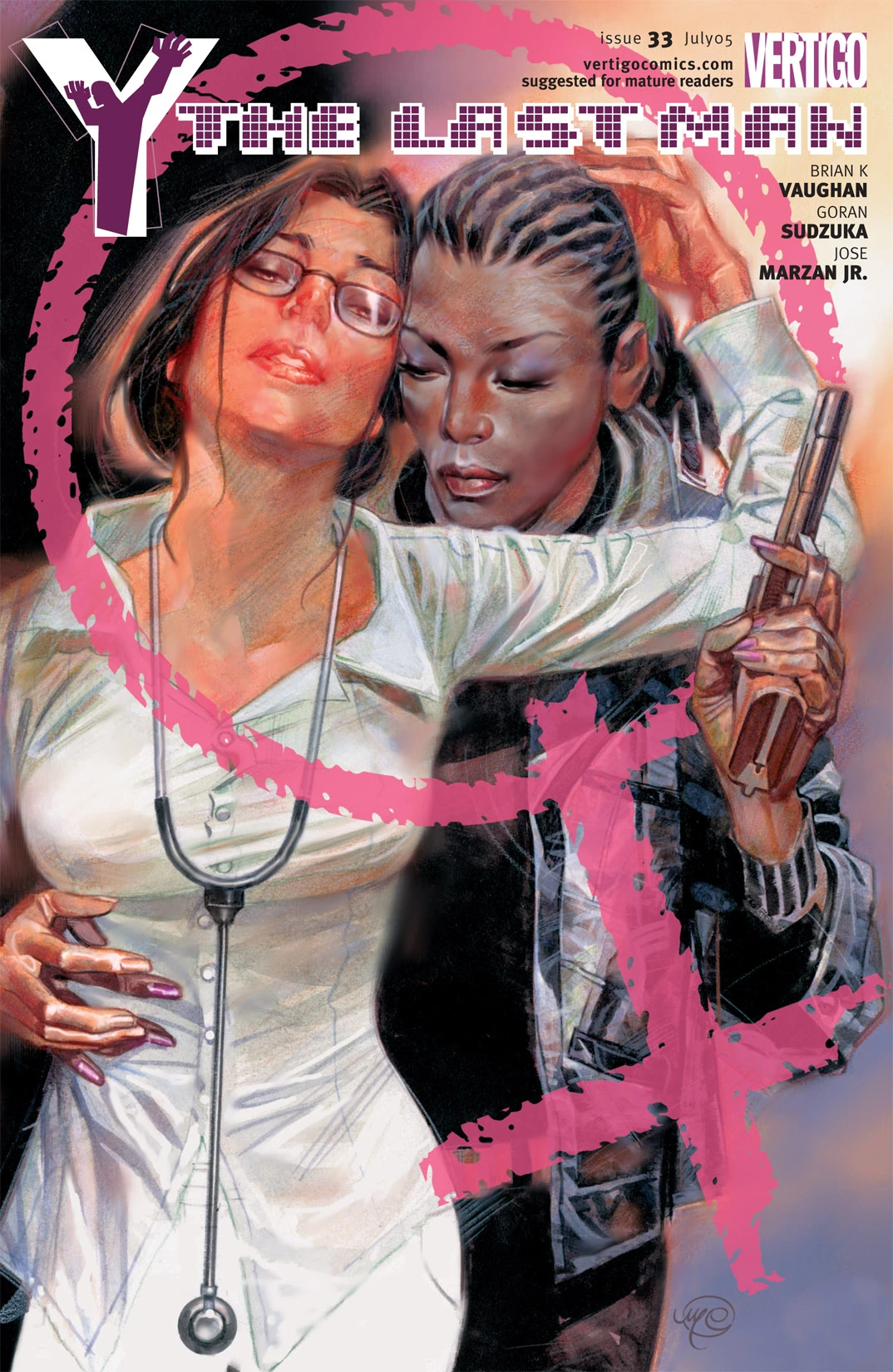 Y: The Last Man #33 (DC, 2005 — Cover A) cover